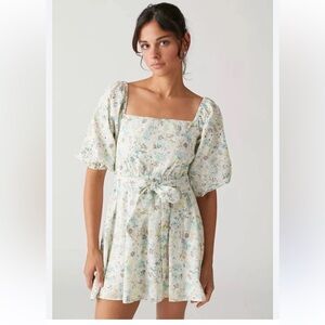 NWOT MINKPINK BABYDOLL MINI DRESS 100% COTTON